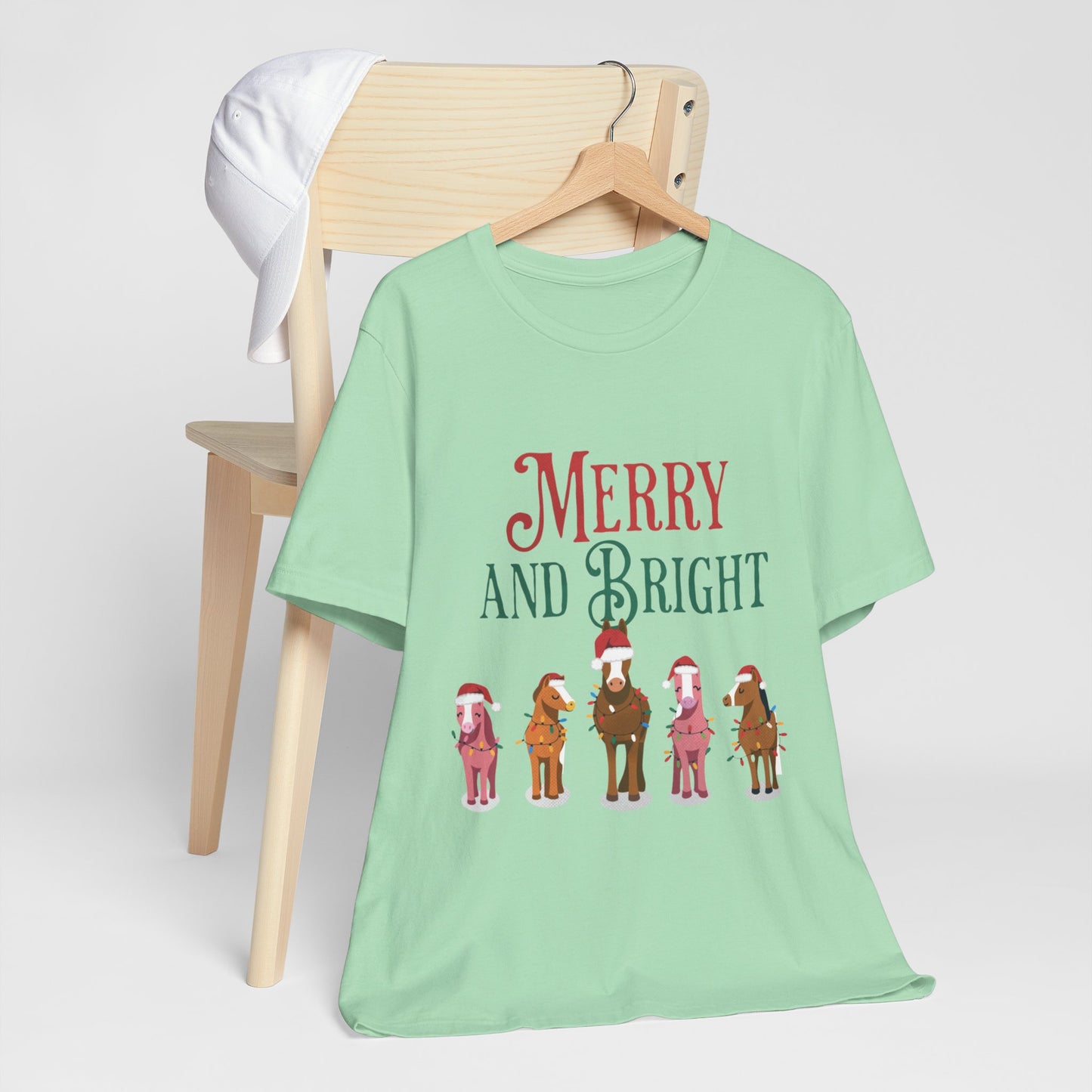 Merry and bright Short Sleeve Tee