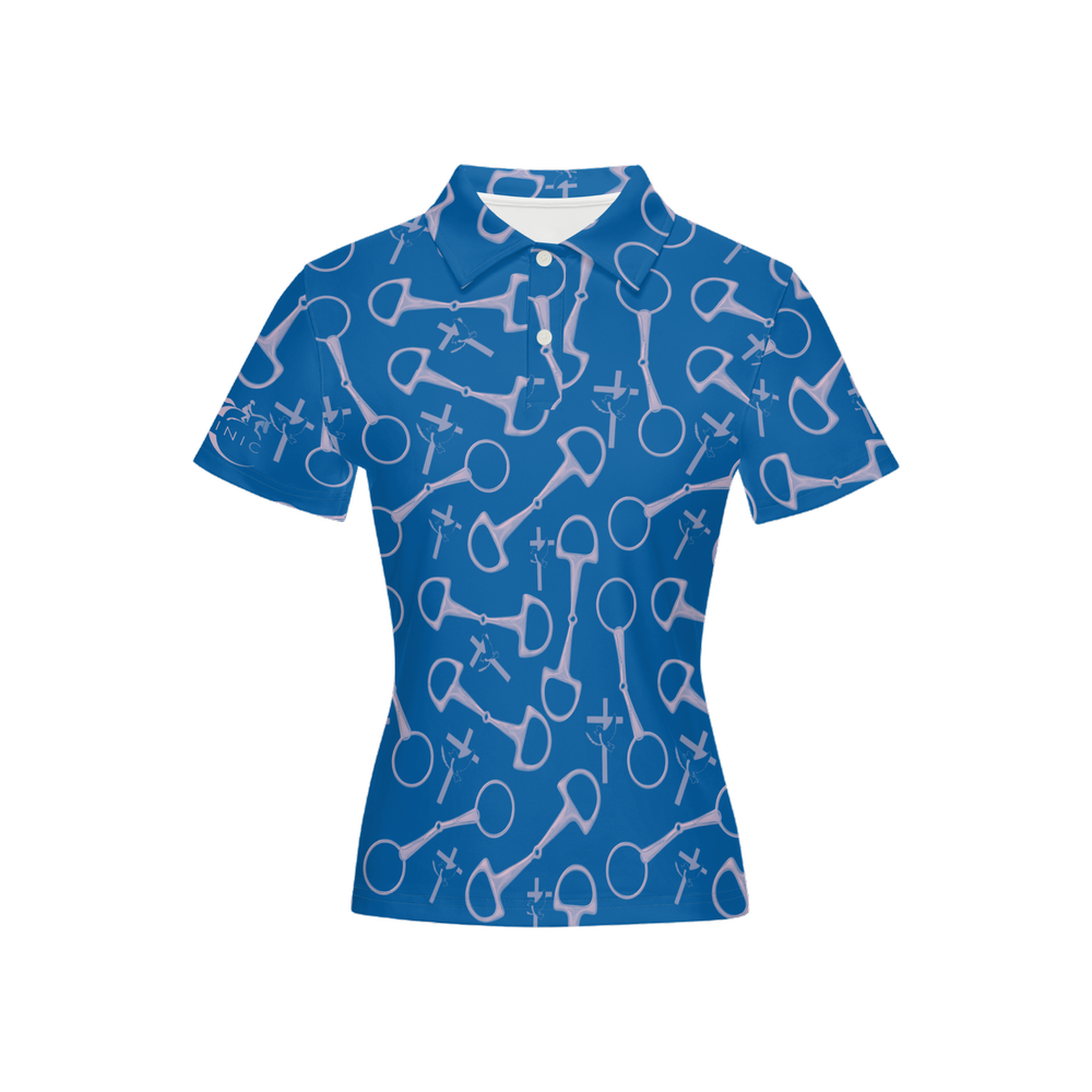 Divine Bits Blue Polo